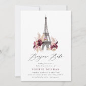 Bonjour Bébé Alles in één Baby shower Kaart (Voorkant)