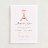 Bonjour Bebe Baby Shower Uitnodiging