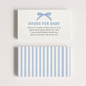 Bonjour Bébé Blue Paris Eiffel Boeken voor Baby Informatiekaartje