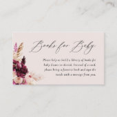 Bonjour Bébé Books for Baby Enclosure Card Informatiekaartje (Voorkant)