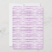 Bonjour Bebe, Floral Eiffel Paris Baby shower Kaart (Achterkant)