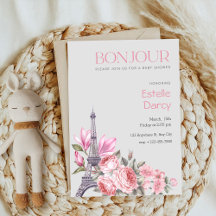Bonjour Bebe | Floral Frans Baby shower