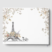 Bonjour Bebe Frans Genderneutraal Baby shower Gastenboek (Achterkant)