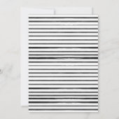 Bonjour Bebe Frans Genderneutraal Baby shower Kaart (Achterkant)