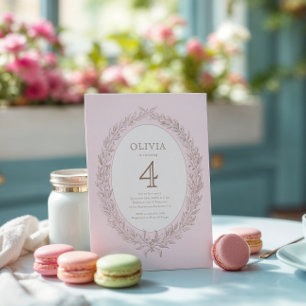 Bonjour Bebe Frans Patisserie Verjaardagsfeest Kaart