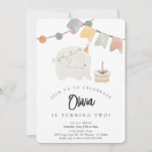 Bonjour Bebe Frans Pinguïn Neutraal Baby shower Kaart (Voorkant)