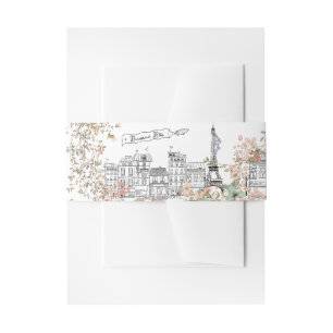 Bonjour Bebe Franse Geslachtsonzijdige Baby Shower Uitnodigingen Wikkel