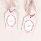 Bonjour Bebe Franse Patisserie Baby shower Roze Cadeaulabel