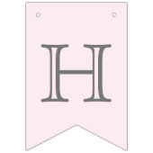 Bonjour Bebe Franse Patisserie Geboorte Vlaggetjes (Tweede vlag)