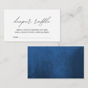 Bonjour Bebe French Baby shower Diaper Raffle Informatiekaartje