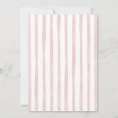 Bonjour Bebe French Baby shower Kaart (Achterkant)