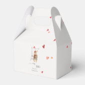 Bonjour Bebe French Rabbit Baby shower Bedankdoosjes (Achterkant)