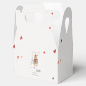 Bonjour Bebe French Rabbit Baby shower Bedankdoosjes (Geopend)