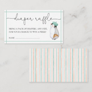 Bonjour Bebe Gender Neutral Diaper Raffle Informatiekaartje