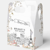 Bonjour Bebe Genderneutraal Baby shower Bedankdoosjes (Open)