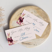 Bonjour Bébé Guess How Many Baby Shower Game Card Informatiekaartje