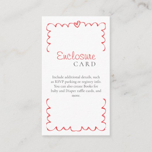 Bonjour Bébé Melk en Cookies Modern Baby shower Informatiekaartje (Voorkant)