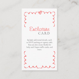 Bonjour Bébé Melk en Cookies Modern Baby shower Informatiekaartje