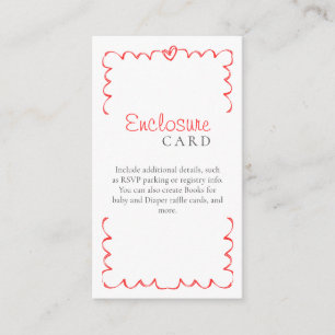 Bonjour Bébé Melk en Cookies Modern Baby shower Informatiekaartje