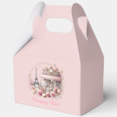Bonjour Bébé Parijse Chic Baby shower Bedankdoosjes (Voorkant)