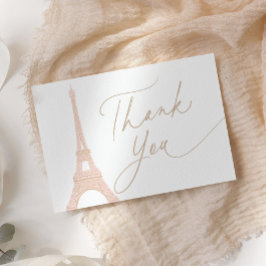 Bonjour Bebe Paris Frans Baby shower Bedankkaart