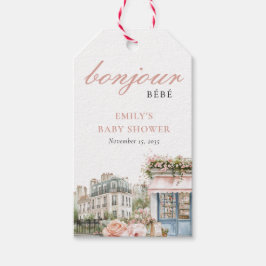 Bonjour Bébé Paris Frans Baby shower Cadeaulabel