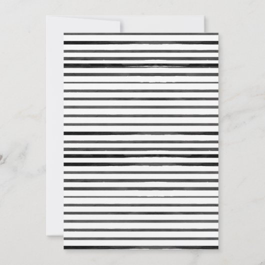 Bonjour Bebe Paris Frans olifant Baby shower Inv Kaart (Achterkant)