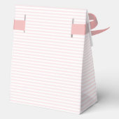 Bonjour Bebe Paris Frans-Roze Eiffel Baby shower Bedankdoosjes (Achterkant)