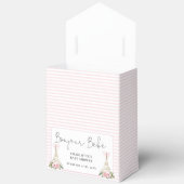 Bonjour Bebe Paris Frans-Roze Eiffel Baby shower Bedankdoosjes (Open)