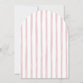 Bonjour Bebe Paris Patisserie Baby shower Kaart (Achterkant)