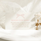 Bonjour Bébé Pink Paris Eiffel Books for Baby Informatiekaartje