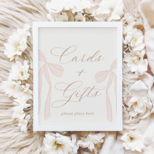 Bonjour Bébé Pink Paris Eiffeltoren Kaarten en ges Poster