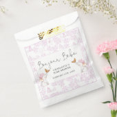 Bonjour Bebe Romantic French Girl Baby Shower   Bedankzakje (Gezegeld)