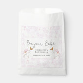 Bonjour Bebe Romantic French Girl Baby Shower   Bedankzakje (Voorkant)
