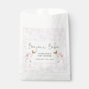 Bonjour Bebe Romantic French Girl Baby Shower Bedankzakje