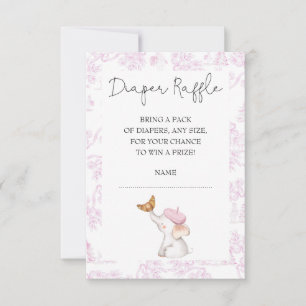 Bonjour Bebe Romantische Franse Meisje Luier Raffl Kaart