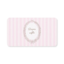 Bonjour Bebe Roze Franse Barokke Luier Raffle