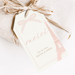 Bonjour Bébé Roze Parijs Eiffeltoren Baby Shower F Cadeaulabel