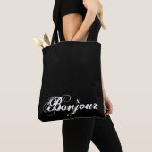 Bonjour Black Canvas tas (Dichtbij)