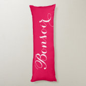 Bonjour Bonsoir Body Pillow Lichaamskussen (Achterkant (Verticaal))