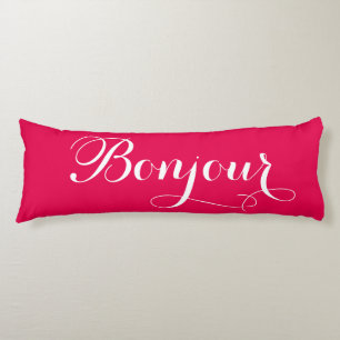 Bonjour Bonsoir Body Pillow Lichaamskussen