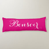 Bonjour Bonsoir Body Pillow Lichaamskussen (Achterkant)
