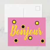 Bonjour Briefkaart (Voorkant / Achterkant)