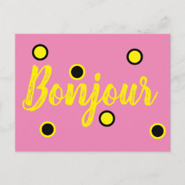 Bonjour Briefkaart