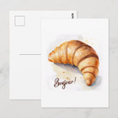 Bonjour. Briefkaart (Voorkant / Achterkant)