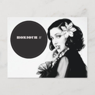 Bonjour Briefkaart