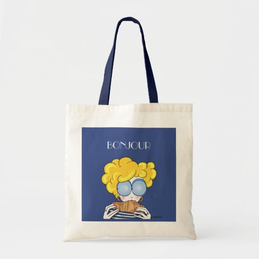 Bonjour Canvas tas (Voorkant)