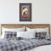Bonjour Coffee Canvas Afdruk (Insitu (Slaapkamer))