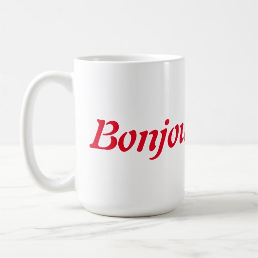 Bonjour Coffee/tea Mok (Links)