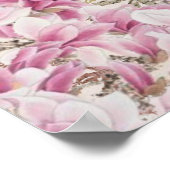 Bonjour Eiffeltoren Collage Poster (Hoek)